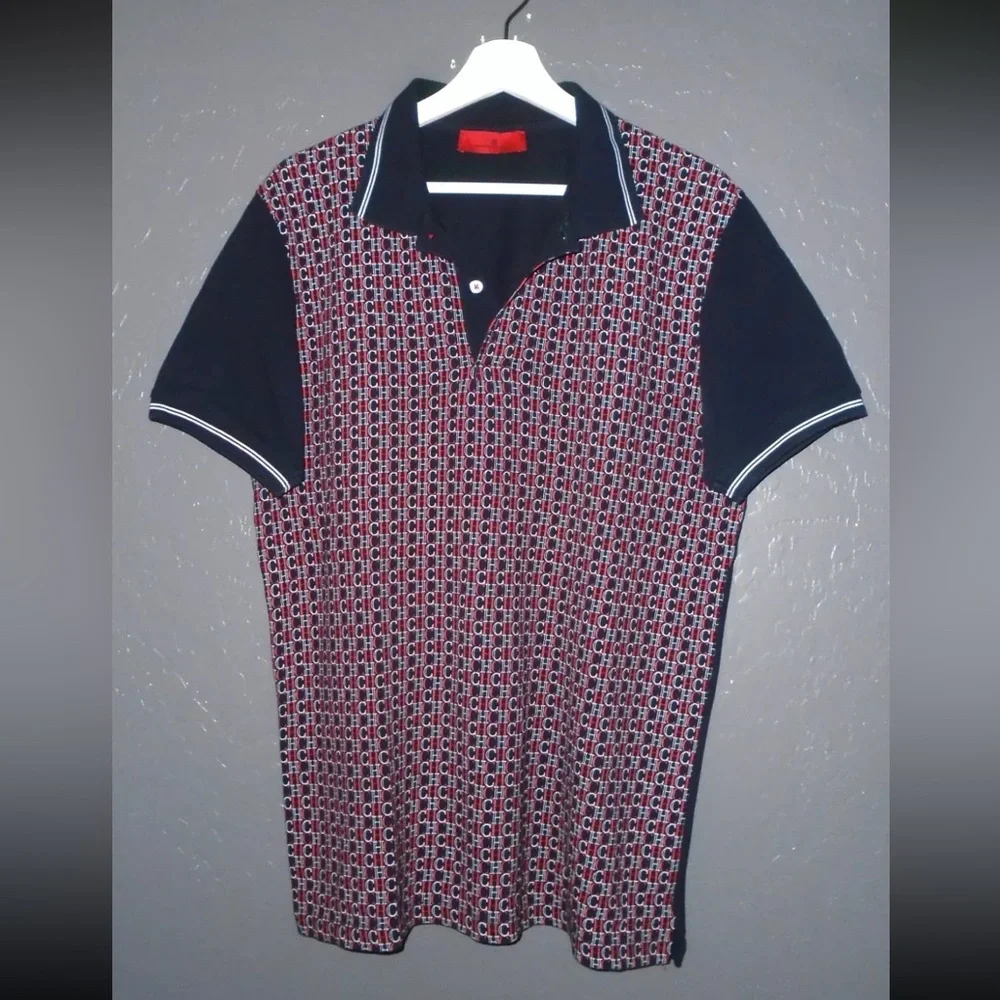 NWT’s Carolina Herrera Polo Shirt Men’s Size Medium - Picture 3 of 8